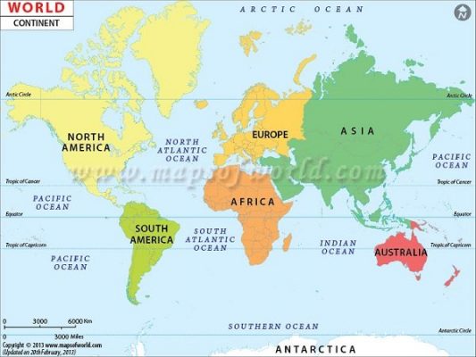 world-continent-map